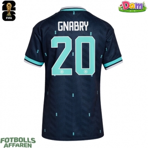 Tyskland Serge Gnabry #20 Bortatröja Kvinnor VM 2026 Kortärmad
